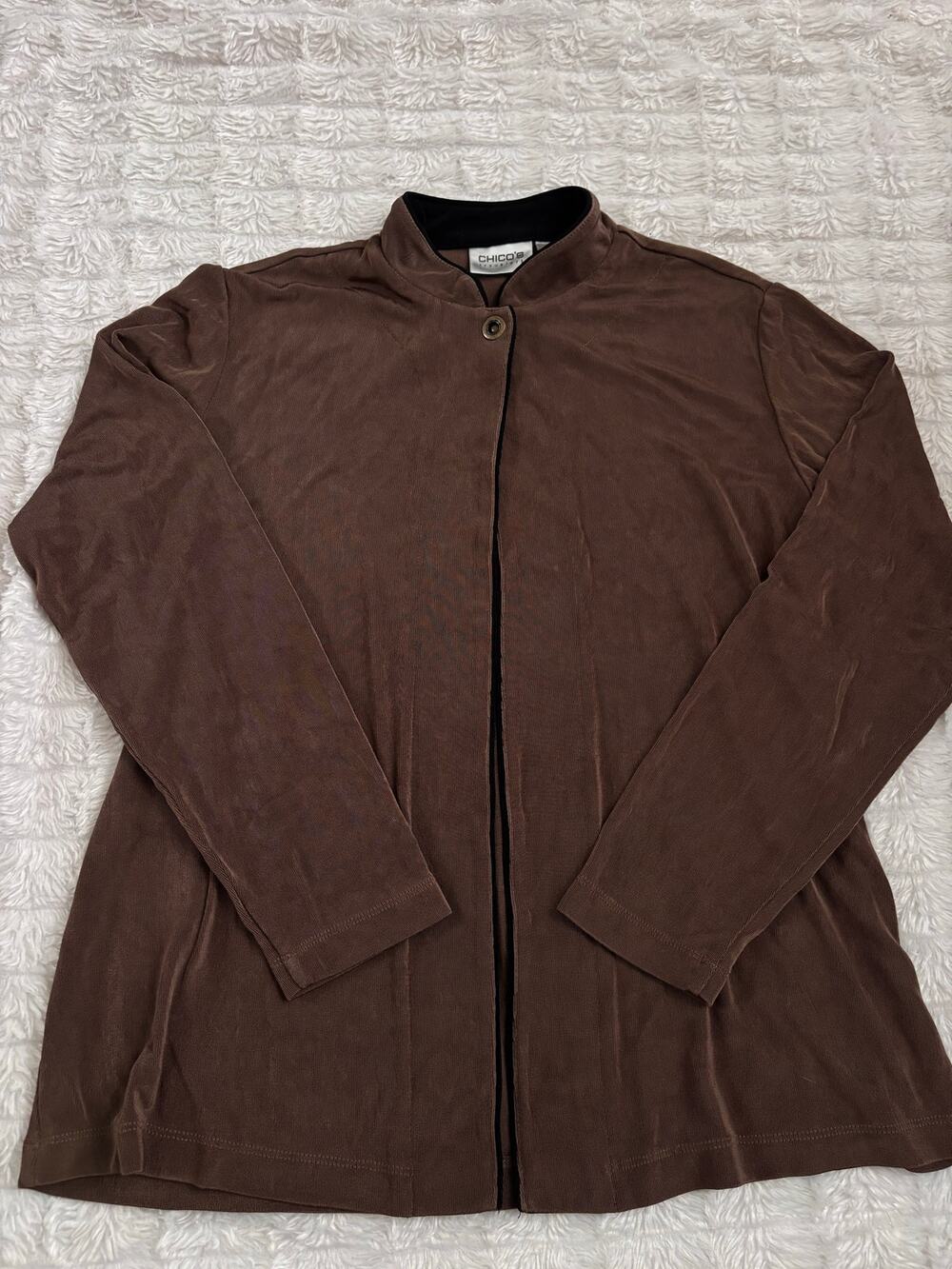 Chicos brown jacket